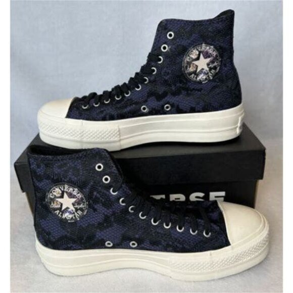New Converse Womens Chuck Taylor All Star High Top Uncharted Waters - Picture 2 of 8